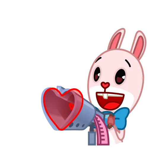 ❤️ Эмодзи «Bowtie Bunny» для Telegram