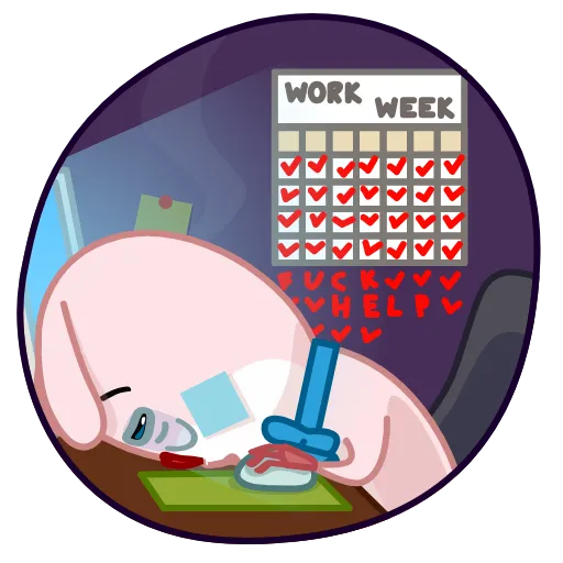 👨‍💻 Эмодзи «Bowtie Bunny» для Telegram