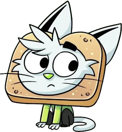 🍞 Стикер «Brad Cat» для Telegram