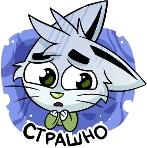 😨 Стикер «Brad Cat» для Telegram