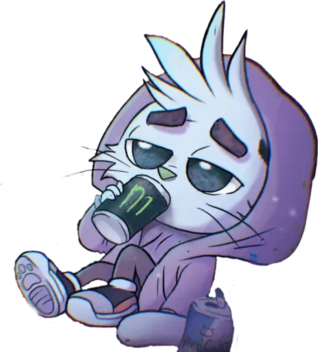 Стикерпак Brad Cat для Telegram — скачать