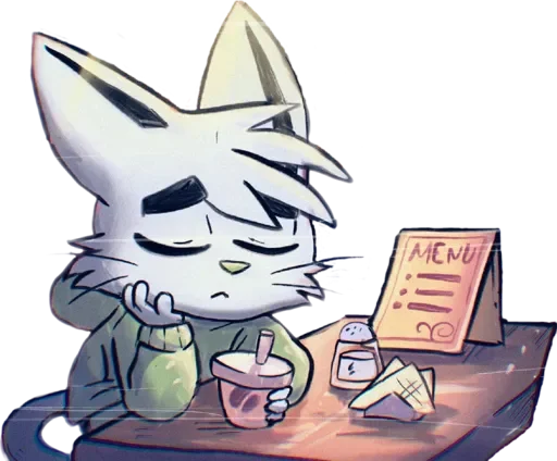 🖼 Стикер «Brad Cat» для Telegram