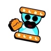 👏 Эмодзи «Brawl Pass Pins» для Telegram