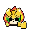 ✨ Эмодзи «Brawl Pass Pins» для Telegram