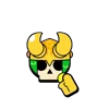 😶 Эмодзи «Brawl Pass Pins» для Telegram