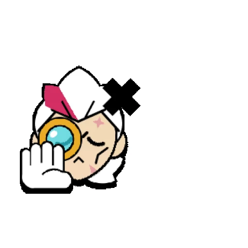 🤚 Стикер «Brawl Stars animated» для Telegram