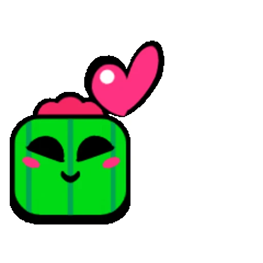 💚 Стикер «Brawl Stars animated» для Telegram