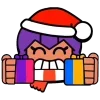 🤩 Эмодзи «ɴᴇᴡ ʏᴇᴀʀ ʙʀᴀᴡʟ» для Telegram