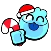 🤩 Эмодзи «ɴᴇᴡ ʏᴇᴀʀ ʙʀᴀᴡʟ» для Telegram