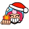 🤩 Эмодзи «ɴᴇᴡ ʏᴇᴀʀ ʙʀᴀᴡʟ» для Telegram