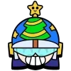 🤩 Эмодзи «ɴᴇᴡ ʏᴇᴀʀ ʙʀᴀᴡʟ» для Telegram
