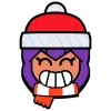 🤩 Эмодзи «ɴᴇᴡ ʏᴇᴀʀ ʙʀᴀᴡʟ» для Telegram