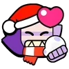 🤩 Эмодзи «ɴᴇᴡ ʏᴇᴀʀ ʙʀᴀᴡʟ» для Telegram