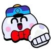 🤩 Эмодзи «ɴᴇᴡ ʏᴇᴀʀ ʙʀᴀᴡʟ» для Telegram