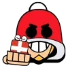 🤩 Эмодзи «ɴᴇᴡ ʏᴇᴀʀ ʙʀᴀᴡʟ» для Telegram
