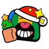🤩 Эмодзи «ɴᴇᴡ ʏᴇᴀʀ ʙʀᴀᴡʟ» для Telegram