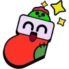 🤩 Эмодзи «ɴᴇᴡ ʏᴇᴀʀ ʙʀᴀᴡʟ» для Telegram