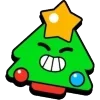 🤩 Эмодзи «ɴᴇᴡ ʏᴇᴀʀ ʙʀᴀᴡʟ» для Telegram