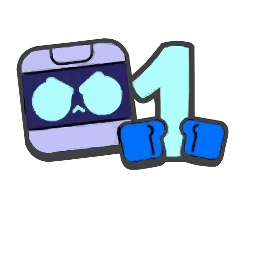 1️⃣ Эмодзи «Brawl Stars Font» для Telegram