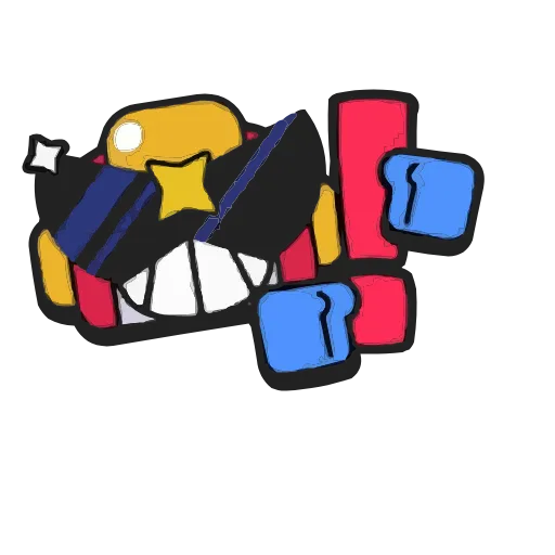 ❗️ Эмодзи «Brawl Stars Font» для Telegram