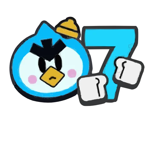 7️⃣ Эмодзи «Brawl Stars Font» для Telegram