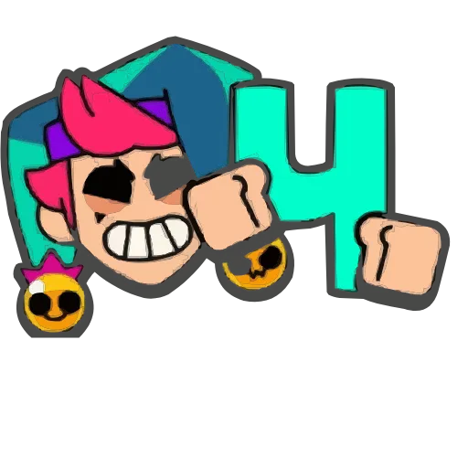 🔤 Эмодзи «Brawl Stars Font» для Telegram