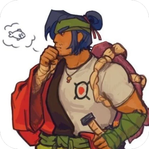 🫥 Стикер «Kenji/bro» для Telegram