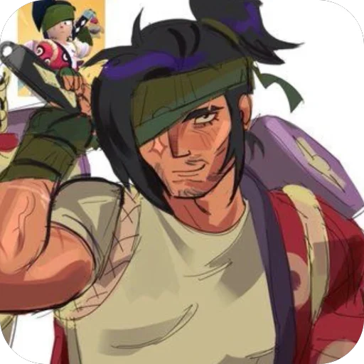 🫥 Стикер «Kenji/bro» для Telegram