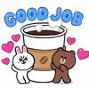 ☕️ Эмодзи «Brown Cony» для Telegram