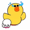😭 Эмодзи «Brown Cony» для Telegram