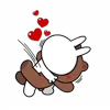 🔞 Эмодзи «Brown Cony» для Telegram