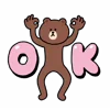 👌 Эмодзи «Brown Cony» для Telegram