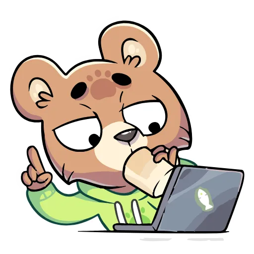 💻 Эмодзи «Бурый Илай» для Telegram