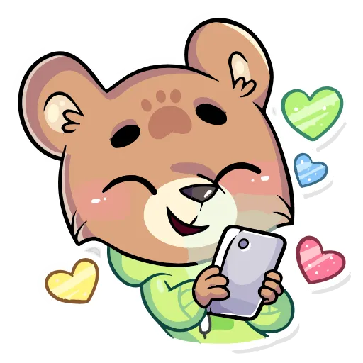 🥰 Эмодзи «Бурый Илай» для Telegram