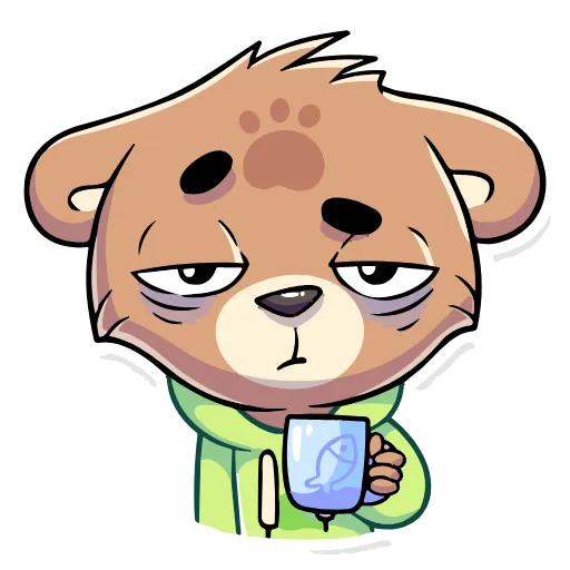 ☕️ Эмодзи «Бурый Илай» для Telegram