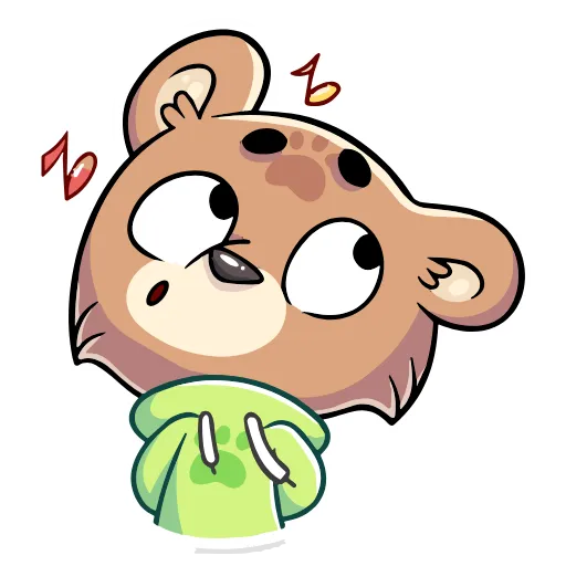 😗 Эмодзи «Бурый Илай» для Telegram
