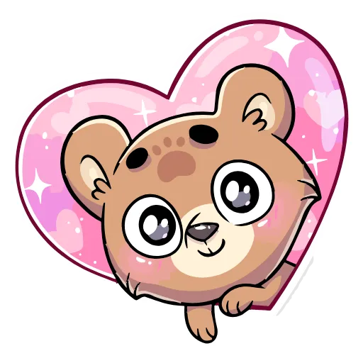 ❤️ Эмодзи «Бурый Илай» для Telegram