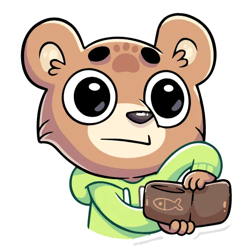 🥺 Эмодзи «Бурый Илай» для Telegram