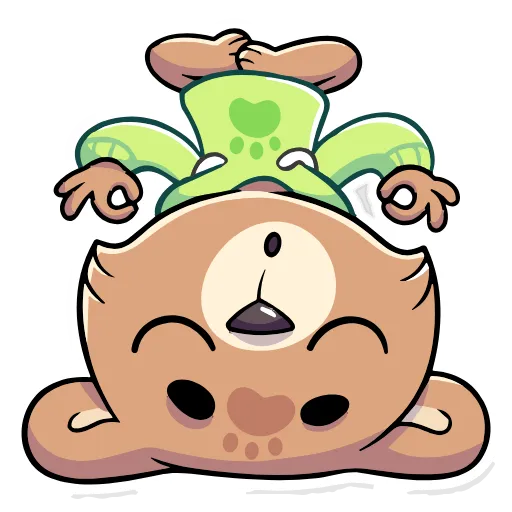 🙃 Эмодзи «Бурый Илай» для Telegram