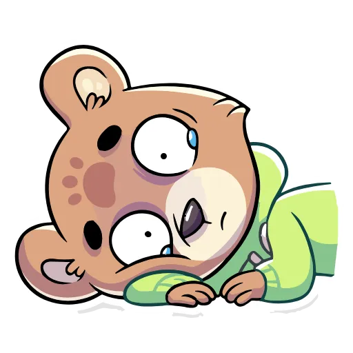 🥺 Эмодзи «Бурый Илай» для Telegram