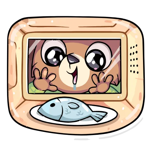 😋 Эмодзи «Бурый Илай» для Telegram