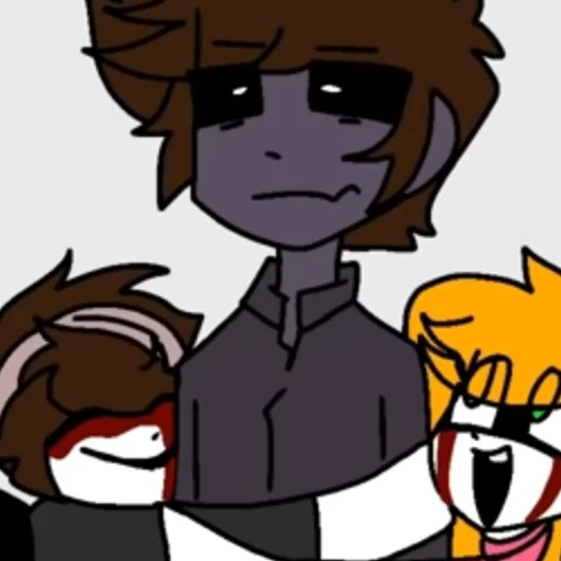 👨‍👧‍👦 Стикер «Afton family» для Telegram