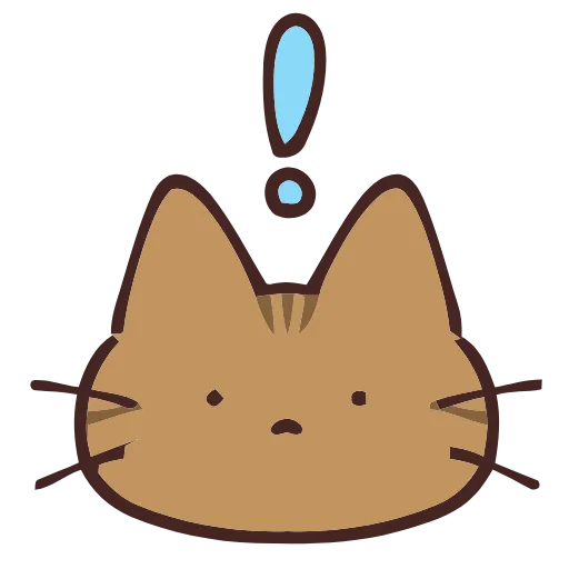 🐱 Эмодзи «() Brown Cat» для Telegram