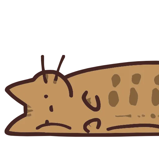🐱 Эмодзи «() Brown Cat» для Telegram