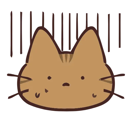 🐱 Эмодзи «() Brown Cat» для Telegram