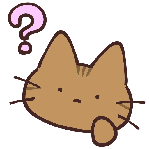 🐱 Эмодзи «() Brown Cat» для Telegram