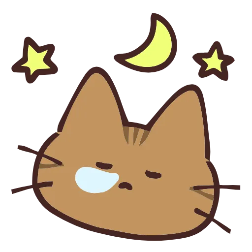 🐱 Эмодзи «() Brown Cat» для Telegram