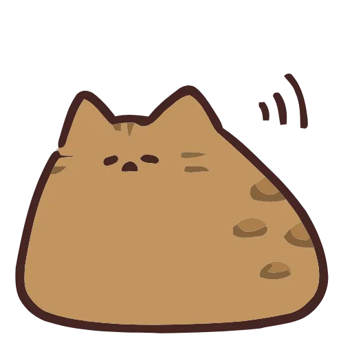 🐱 Эмодзи «() Brown Cat» для Telegram