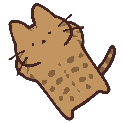 🐱 Эмодзи «() Brown Cat» для Telegram