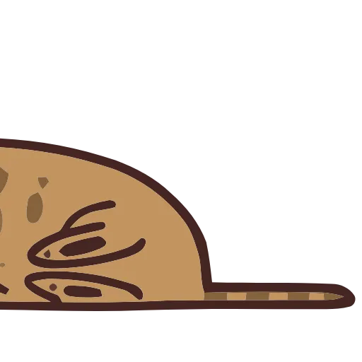 🐱 Эмодзи «() Brown Cat» для Telegram